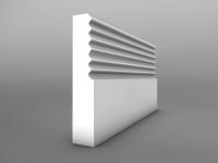 15mm MDF Skirting Board and Architrave 3050mm length