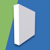 Square MDF Skirting Board