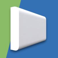 Bullnose MDF Dado Rail