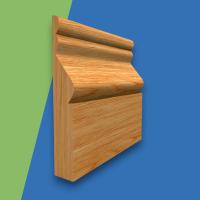 Cesar Solid Oak Skirting Board
