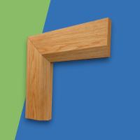 Chamfered Square Oak Architrave