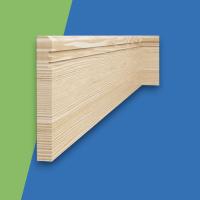 Edge Grooved 2 Pine Skirting Board