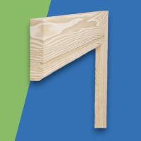 Edge Grooved Pine Architrave