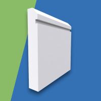 Edge Grooved MDF Skirting Board