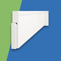 Edge V Grooved Skirting Cover