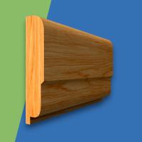 Lambs Tongue Oak Dado Rail