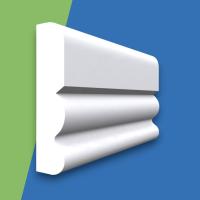 Ogee 3 MDF Dado Rail