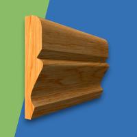 Ogee Oak Dado Rail