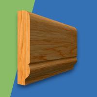 Ovolo Mini Oak Dado Rail