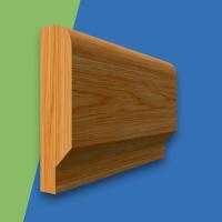 Rebate 45 Oak Dado Rail