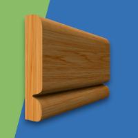 Reveal Oak Dado Rail