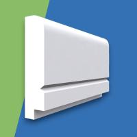 Single Step V Grooved MDF Dado Rail