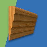 Stepped 3 Oak Dado Rail