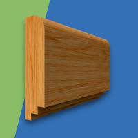 Stepped Oak Dado Rail