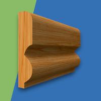 Torus Oak Dado Rail