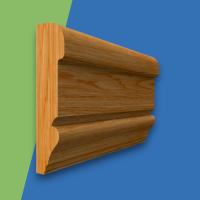 Victorian Oak Dado Rail