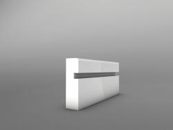 Groove 1 12mm MDF Architrave Set