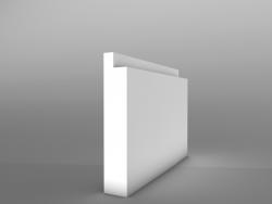 Large Step MDF Skirting Board and Architrave 15mm 3050mm