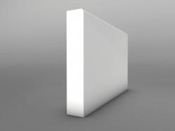 Mini Bevel MDF Skirting Board and Architrave 12mm