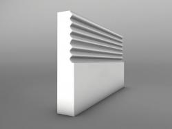 New Wave MDF Skirting Board and Architrave 15mm 3050mm length