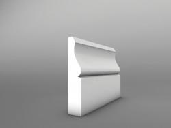 Ogee 2 MDF Skirting board and Architrave 22mm 3050mm