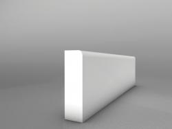 Small Bullnose MDF 12mm Architrave Set