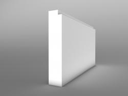 Small Step Skirting Board and Architrave 15mm 3050