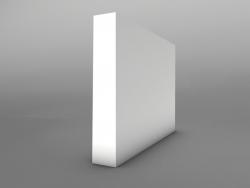Square MDF Skirting Board and Architrave 12mm