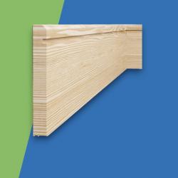 Edge Grooved Pine Skirting Board