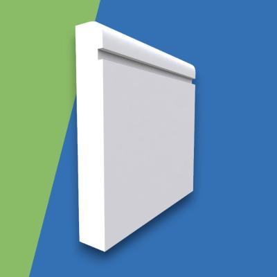 Bullnose Grooved MDF Skirting Board