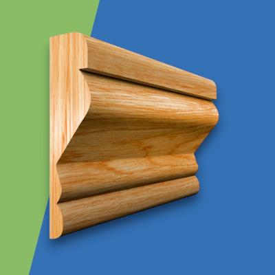 Cesar Oak Dado Rail