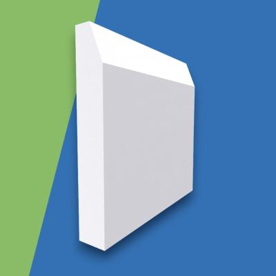 Chamfered Square MDF Skirting Board