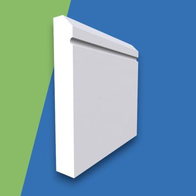 Edge C Grooved MDF Skirting Board