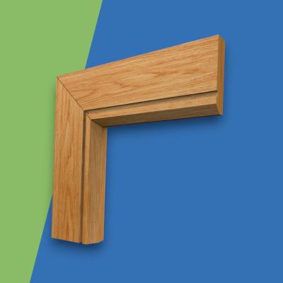 Edge Grooved Oak Architrave