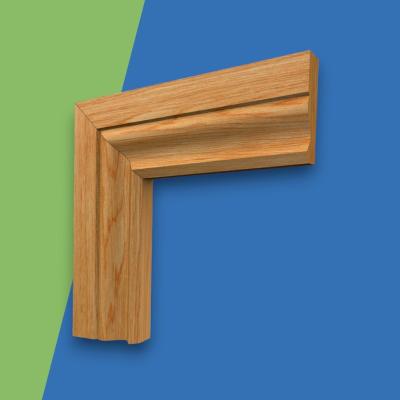 Large Ogee Oak Architrave