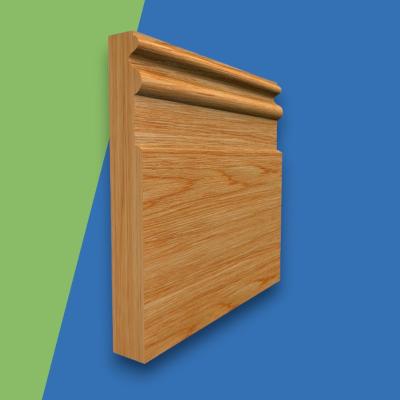 Queens Solid Oak Skirting Board