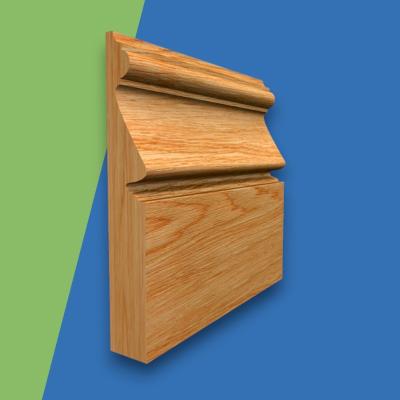 Regency A Solid Oak Skirting Board