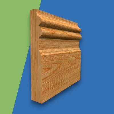 Regency B Solid Oak Skirting Board