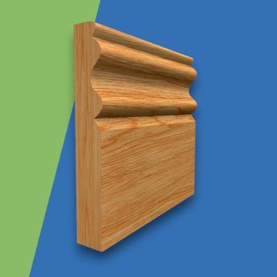 Regency D Solid Oak Skirting Board