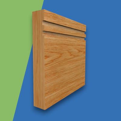 Image for the Grooved Skirting Oak category