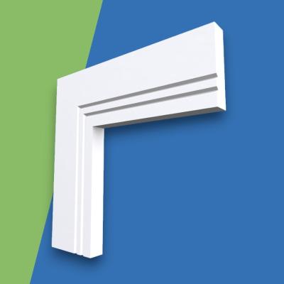 Square Edge V Grooved 2 MDF Architrave
