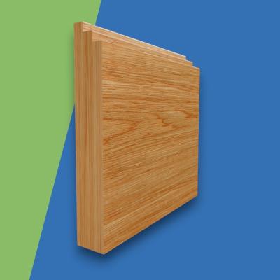 Stepped Solid Oak Skirting Board