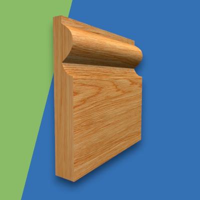 Torus Solid Oak Skirting Board