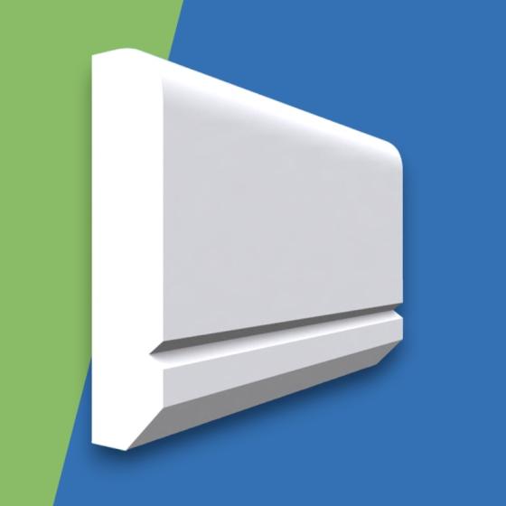 Edge V Grooved MDF Dado Rail