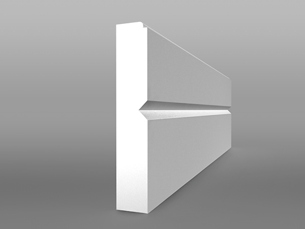 V Groove MDF Skirting Board